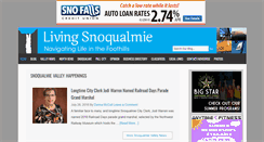 Desktop Screenshot of livingsnoqualmie.com